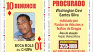 Imagem ‘Dez de Ouros’ do baralho do crime é preso em Cajazeiras