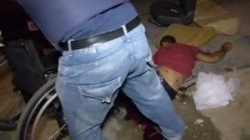 Imagem Vídeo: cadeirante é morto com tiros nas costas em Feira de Santana
