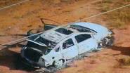 Imagem Corpo é encontrado carbonizado dentro de carro