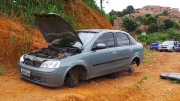 Imagem Carro roubado em Águas Claras é encontrado em Cajazeiras IX