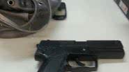 Imagem Casal é preso com arma de brinquedo na Calçada