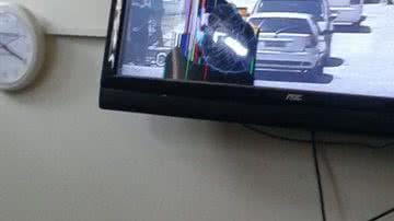 Imagem Base Comunitária em São Caetano é atingida por disparo de arma de fogo