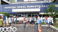 Imagem Protesto mobiliza Hospital Roberto Santos