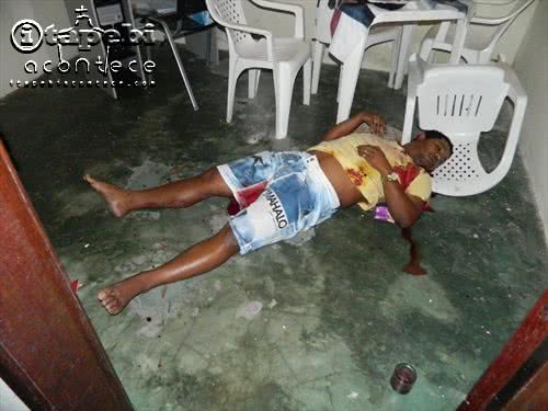 Imagem "Pinxango" é morto com vários tiros de pistola