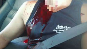 Imagem Cabeleireiro é executado na frente do filho de 8 anos em posto de São Rafael