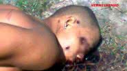 Imagem Crueldade: jovem é executado com 30 tiros e tem olhos arrancados