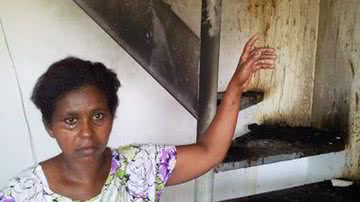 Imagem Casa pega fogo após criança de 2 anos deixar ferro elétrico ligado