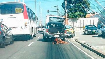 Imagem Justiça do Rio solta policiais que arrastaram mulher em viatura