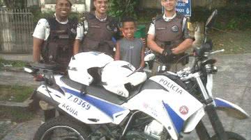Imagem Criança foge de casa e é resgatada por policiais do Esquadrão Águia