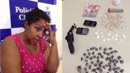 Imagem Polícia prende mulher de traficante em Engomadeira