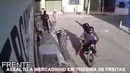 Imagem Vídeo: mercado é assaltado pela 10ª vez em Teixeira de Freitas