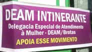 Imagem DEAM Itinerante vai a três bairros