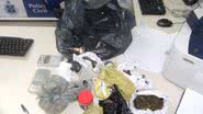 Imagem Polícia apreende maconha e cocaína em loja de jardinagem
