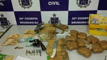 Imagem Operação da polícia combate o tráfico em Brumado