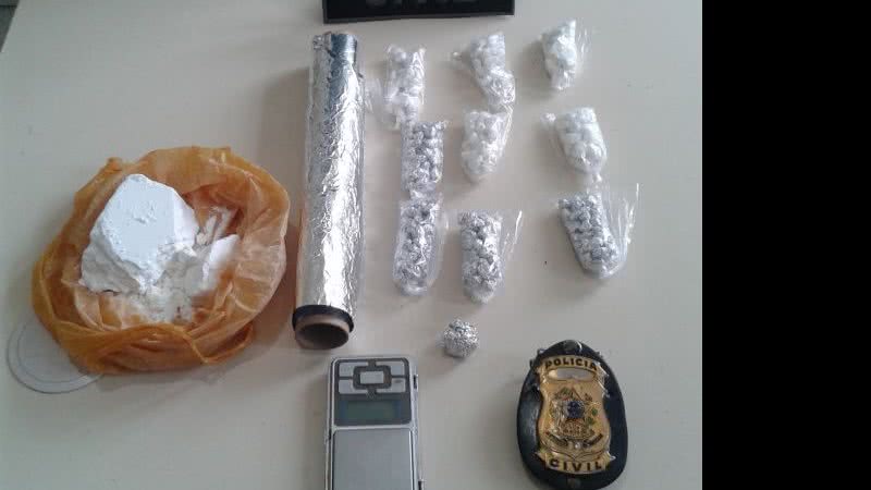 Imagem Preso acusado de  traficar drogas em casa