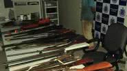 Imagem Polícia apreende 145 armas de criminosos em Conquista