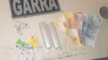Imagem Policiais do Garra prende traficante em flagrante em Plataforma