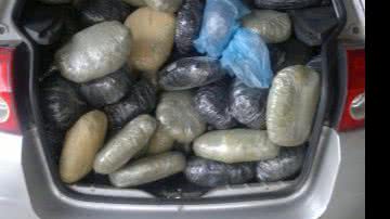 Imagem PM prende sergipano com 200 kg de maconha em Uauá