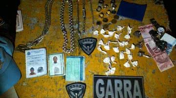 Imagem Suspeito de matar policial é preso com meio quilo de cocaína