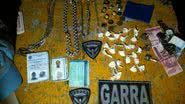 Imagem Suspeito de matar policial é preso com meio quilo de cocaína