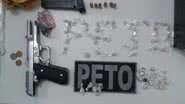 Imagem 9ª Cipm prende dupla com pistola e drogas em Pirajá