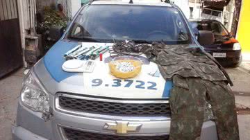 Imagem PM apreende drogas que iriam abastecer o Carnaval no IAPI
