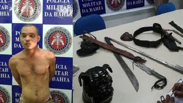 Imagem Homem é preso alcoolizado e com armas, se passando por PM 