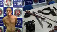 Imagem Homem é preso alcoolizado e com armas, se passando por PM 