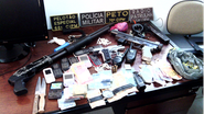 Imagem Polícia prende quadrilha fortemente armada
