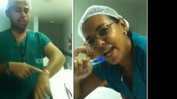 Imagem Vídeo: técnico de enfermagem satiriza, desmoraliza profissão e perde o emprego