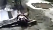 Imagem Vídeo: estuprador é queimado vivo pela população