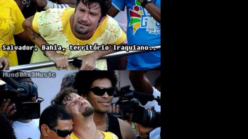 Imagem Greve da PM: música de Saulo, Raiz de Todo Bem, vira paródia. Ouça