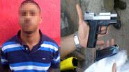 Imagem Homem com mandado de prisão em aberto é preso armado no Calabar 