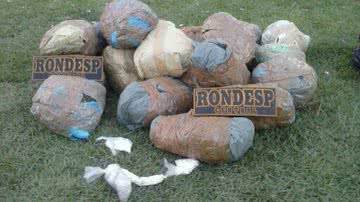 Imagem Polícia apreende mais de 23kg de maconha, crack e cocaína