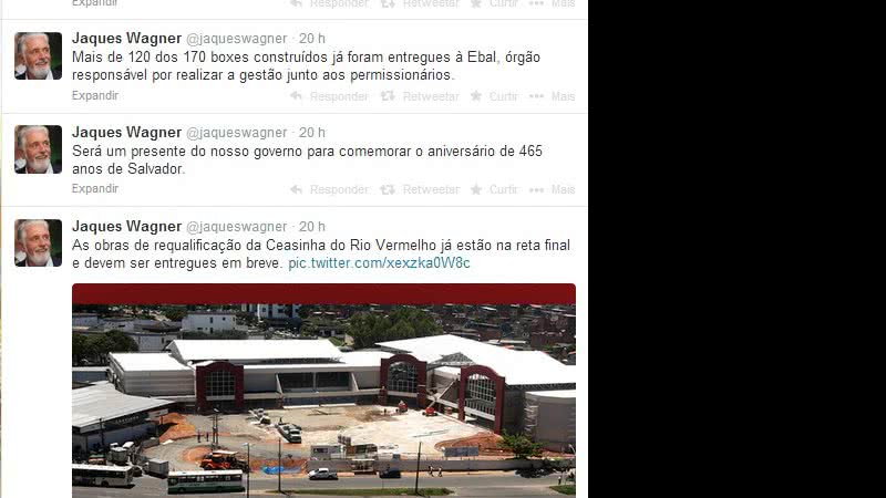 Imagem Sem Habite-se, Wagner promete entregar obra no aniversário de Salvador