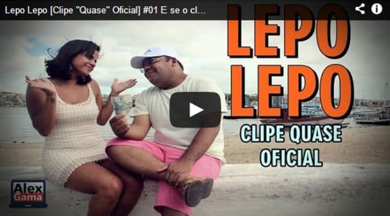 Imagem Versão bem humorada do clip Lepo Lepo bomba na internet