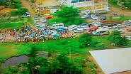 Imagem Moradores protestam na Ilha de Itaparica
