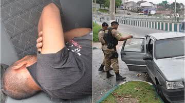 Imagem Pintor bêbado pega carro de cliente, bate e depois vai dormir