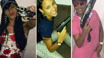Imagem Mulheres que aparecem armadas em fotos têm identidades reveladas