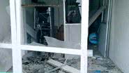 Imagem Grupo explode banco no interior e população achou que eram fogos de artifício