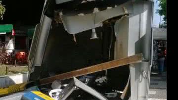 Imagem Caixa eletrônico em Feira de Santana é explodido pela segunda vez 