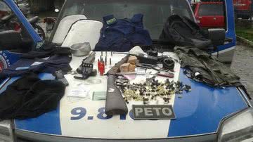 Imagem Homem é preso com drogas e armas em Itinga