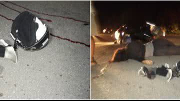 Imagem Casal morre em batida de moto com caminhão na BR-101