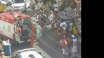 Imagem Tiroteio e três esfaqueados em brigas entre torcedores da Bamor e Imbatíveis