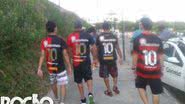 Imagem Ao deixar Pituaçu, torcedor do Vitória é conduzido por desacato
