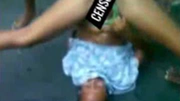 Imagem Absurdo e baixaria: mulher desrespeita moradores e fica nua em festa da Ribeira