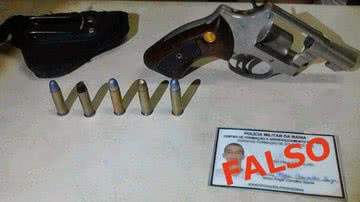 Imagem Falso PM é preso em conquista 