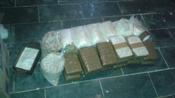 Imagem Polícia apreende 100kg de drogas na Boca da Mata