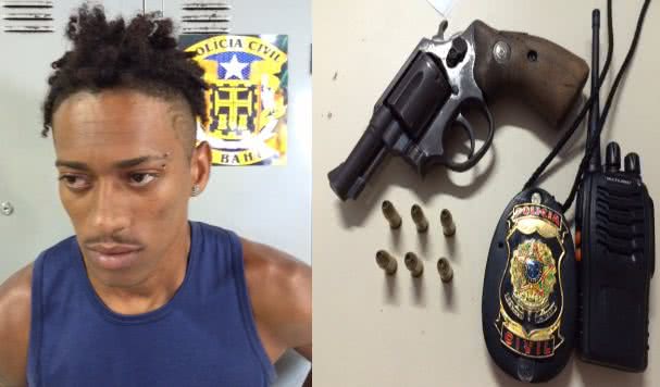 Imagem Polícia é recebida a tiros na Baixa do Tubo e integrante do CP é preso com arma