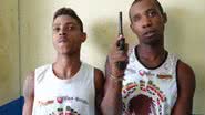 Imagem Homens roubam moto de pedreiro e são presos em flagrante